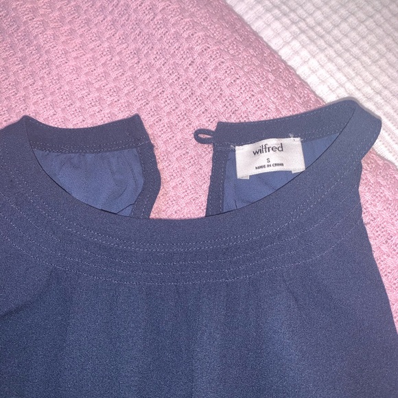 Wilfred Navy Blue Maxi Dress - Picture 4 of 8